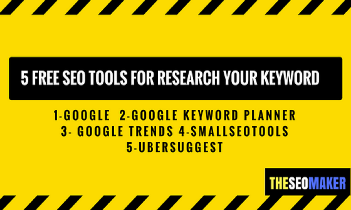 5 free seo tools for research your keyword